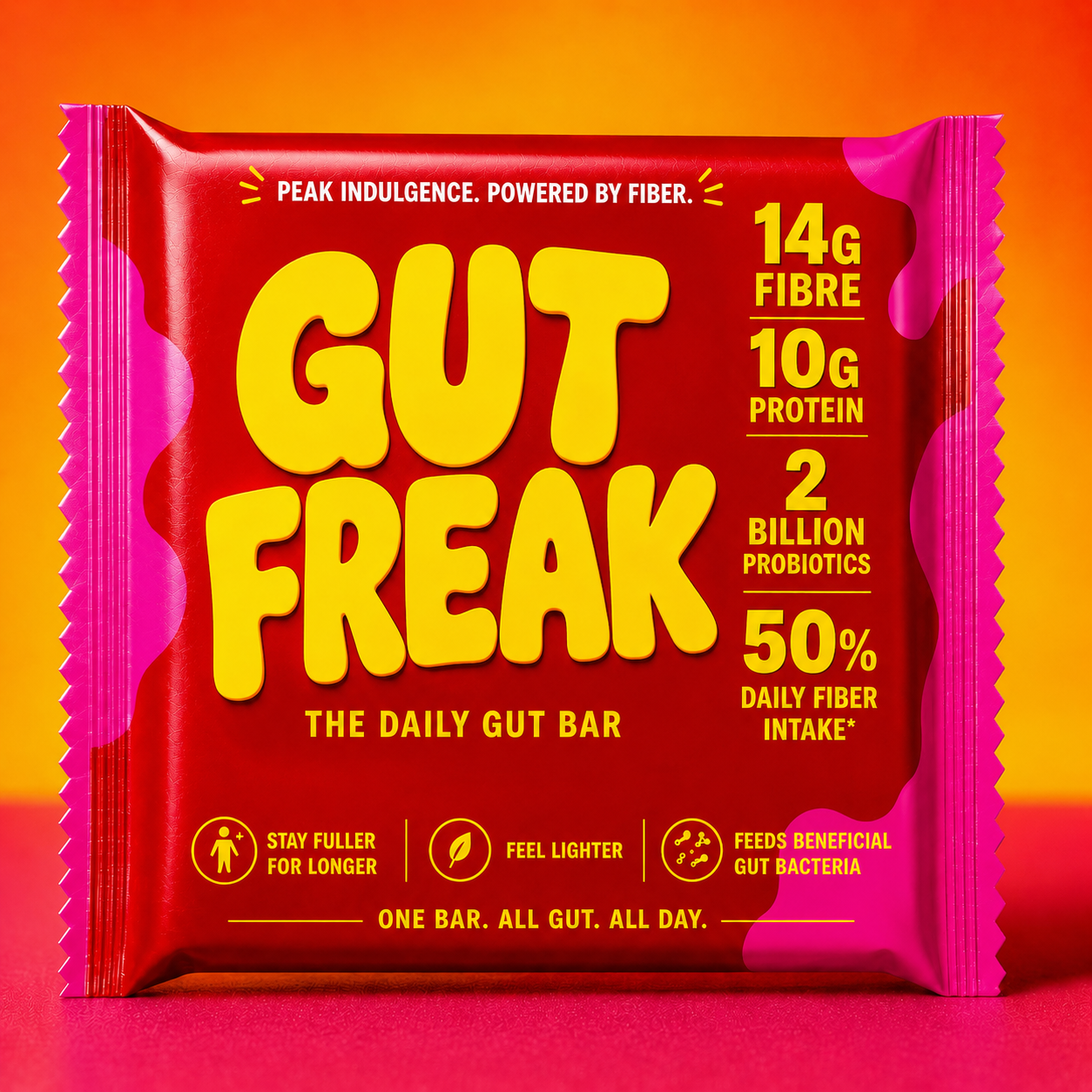 Gut Freak Brownie Crisp packaging